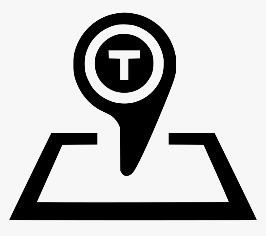 T Pointer Map Location Comments - Traffic Sign, HD Png Download, Free Download