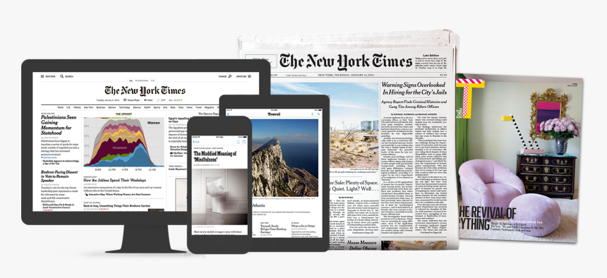 Subscription The New York Times, HD Png Download, Free Download