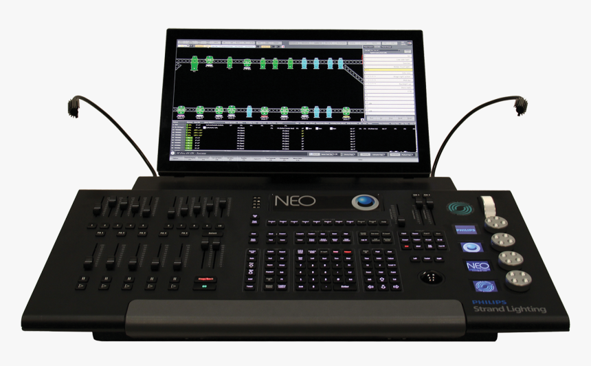 Transparent Concert Lights Png - Strand Neo Lighting Console, Png Download, Free Download