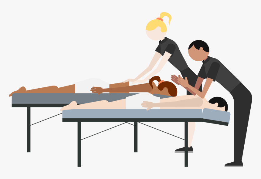 Zeel Couples T R - Massage Clipart Png, Transparent Png, Free Download