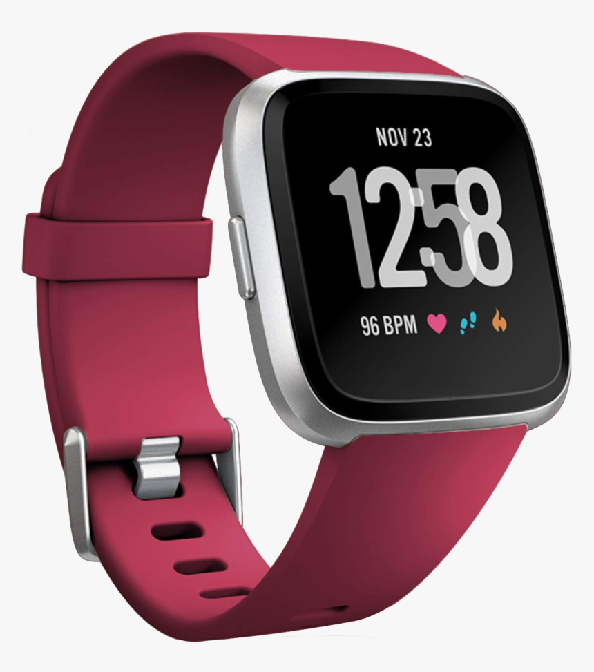 Fitbit Versa Pink Band, HD Png Download, Free Download