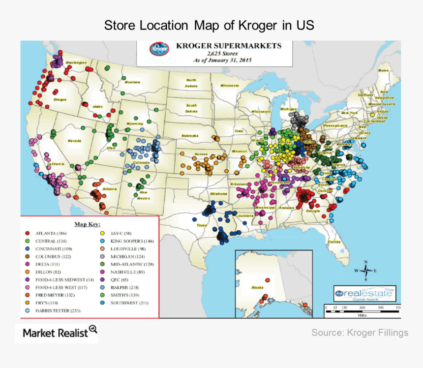 Map Of Kroger Brands, HD Png Download, Free Download