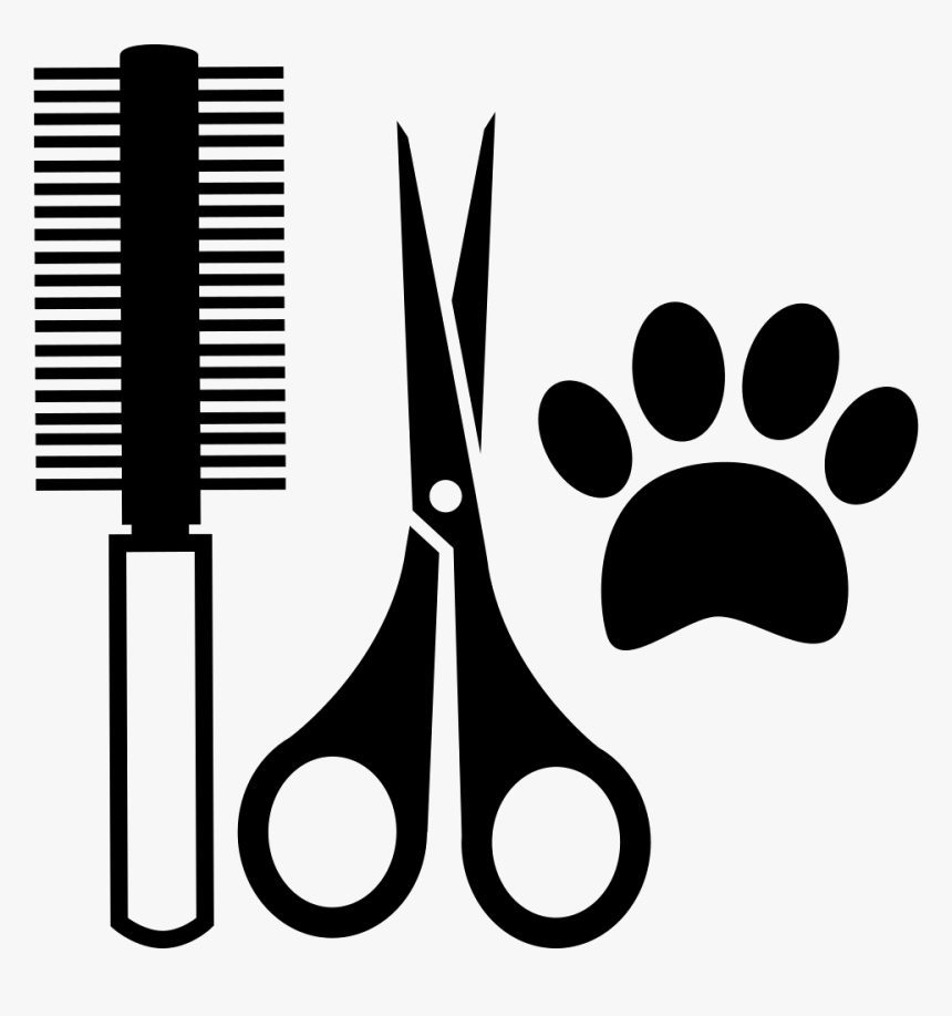 Pets Hair Salon Tools Kit - Clipart Dog Grooming Png, Transparent Png, Free Download