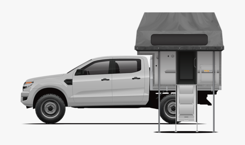 Hire The 4wd Ute Camper - Toyota Hilux, HD Png Download, Free Download