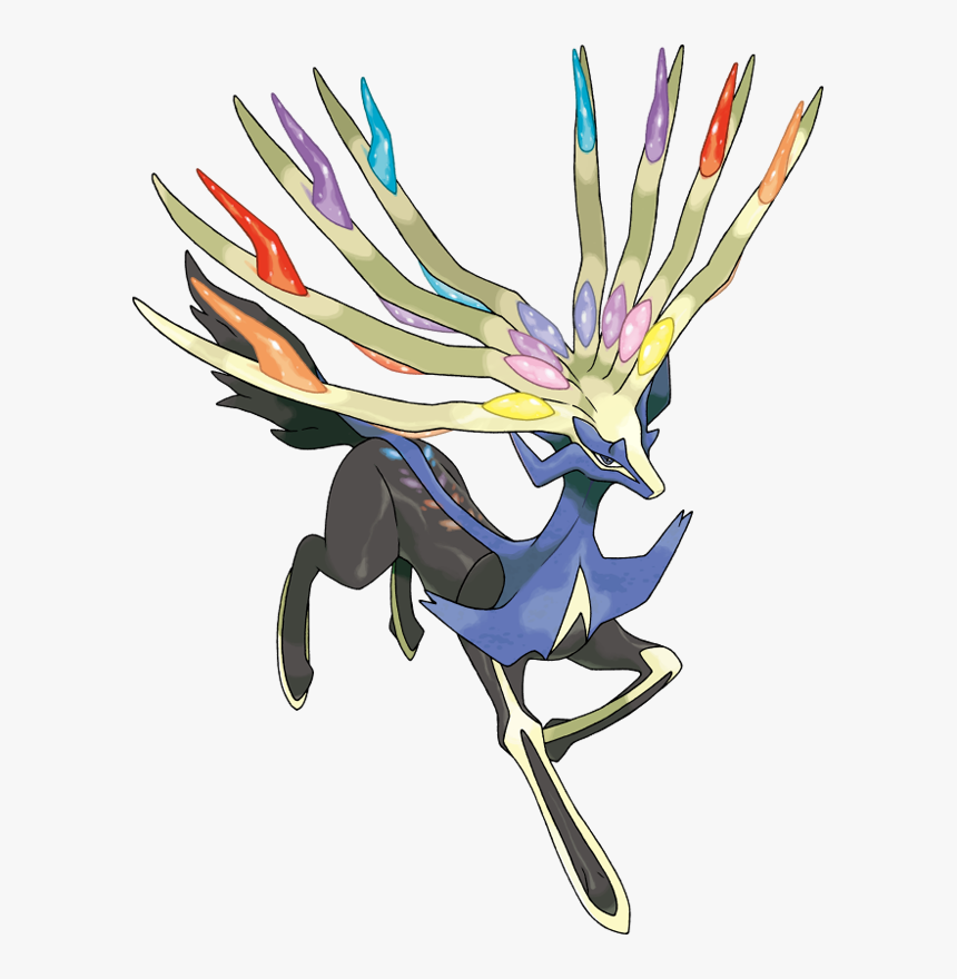 Stats, Moves, Evolution, Locations & Other Forms - Xerneas Png, Transparent Png, Free Download