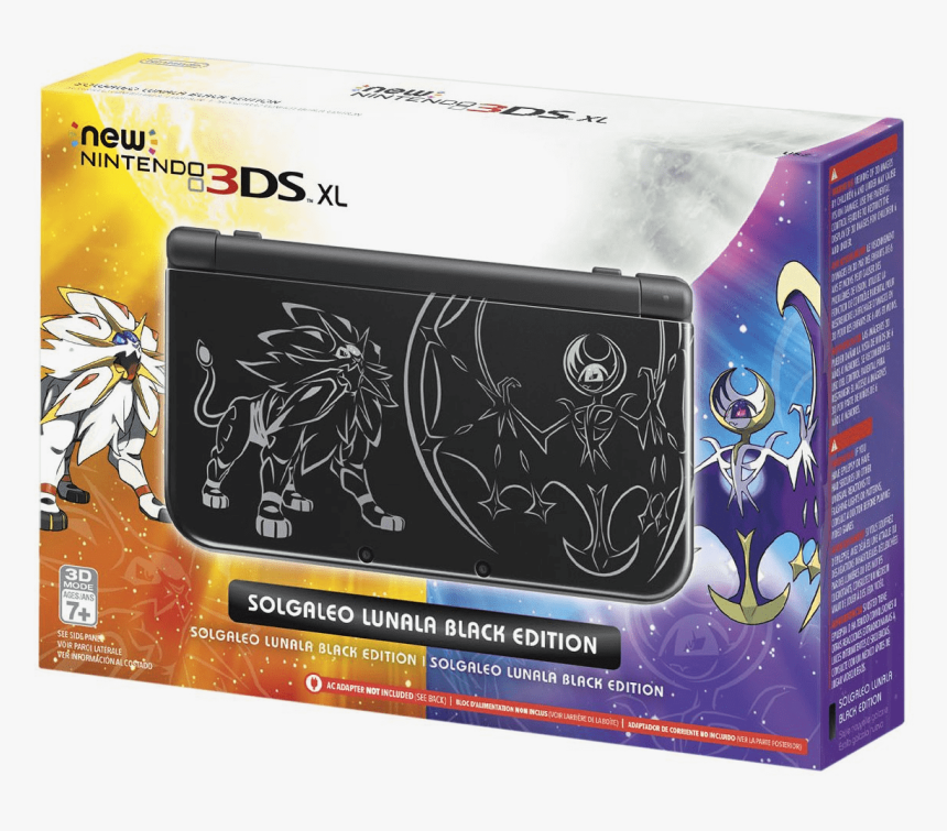 New Nintendo 3ds Xl Pokemon Sun And Moon Edition, HD Png Download, Free Download