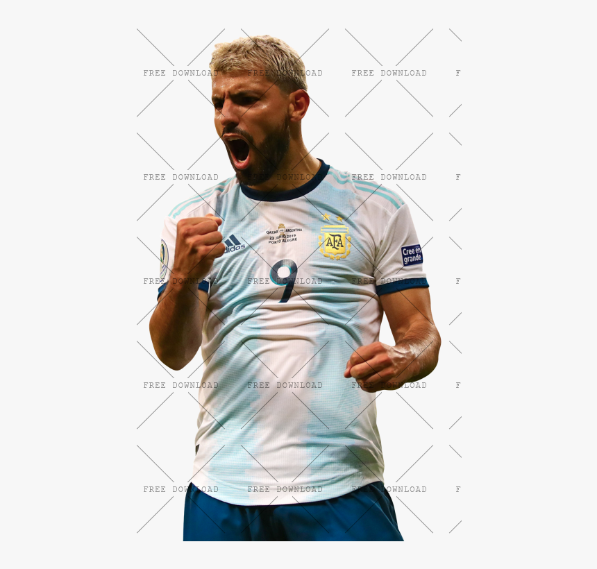 Argentina Sergio Aguero Png, Transparent Png, Free Download