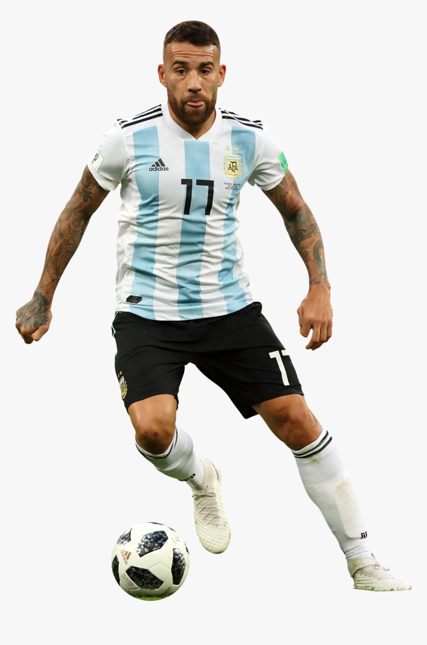 Nicolas Otamendi render - Nicolas Otamendi Argentina Png, Transparent Png, Free Download