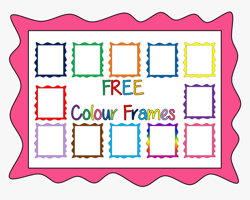 Doodle Colour Borders Free, HD Png Download, Free Download