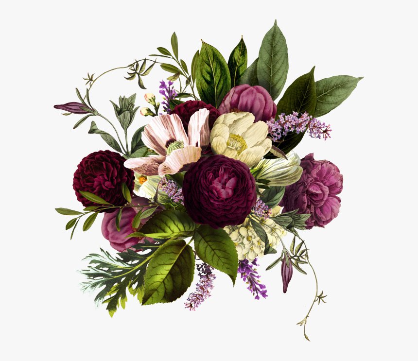 Bouquet De Fleurs Png, Transparent Png, Free Download