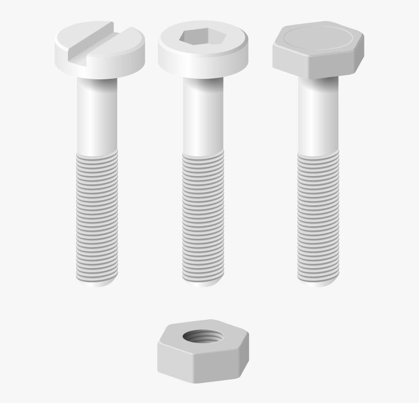 Screws And Nut - Nut, HD Png Download, Free Download