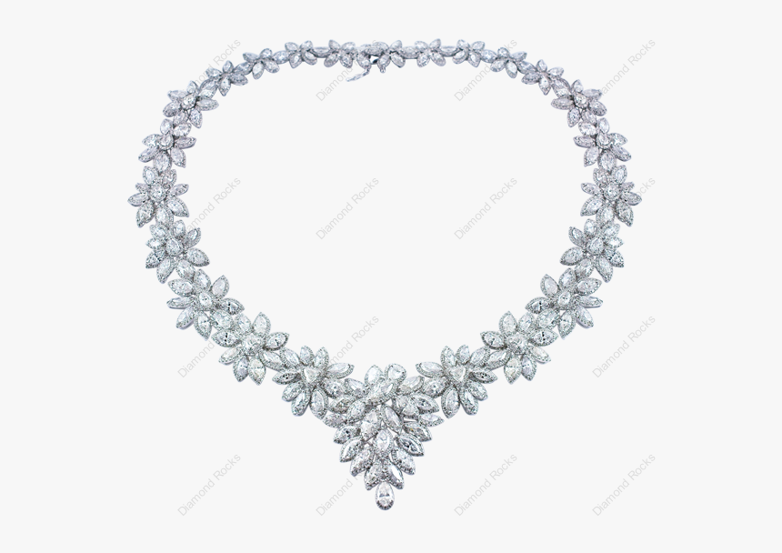 Fancy Cut Diamond Necklace, HD Png Download, Free Download