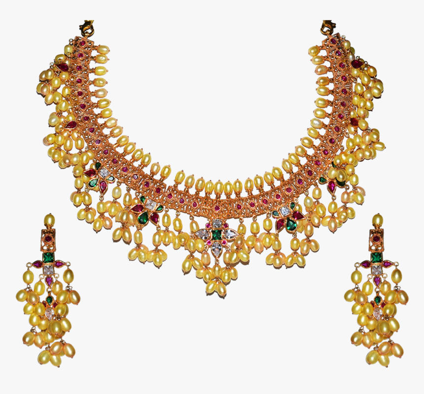 Necklace Set 14kt - Necklace, HD Png Download, Free Download