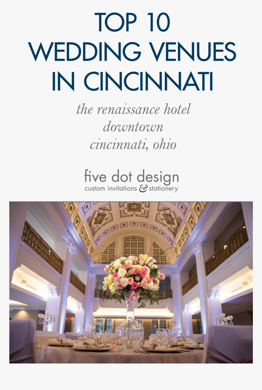 Cincinnati, Ohio Top 10 Wedding Reception Venues - Tum, HD Png Download, Free Download