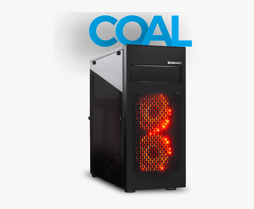 Computer Cabinet - Zebronics Coal Cabinet, HD Png Download, Free Download