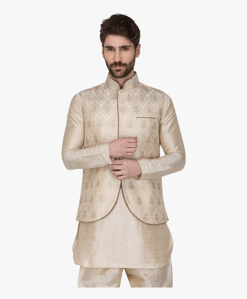 Men Printed Kurta Pyjamas - Gentleman, HD Png Download, Free Download