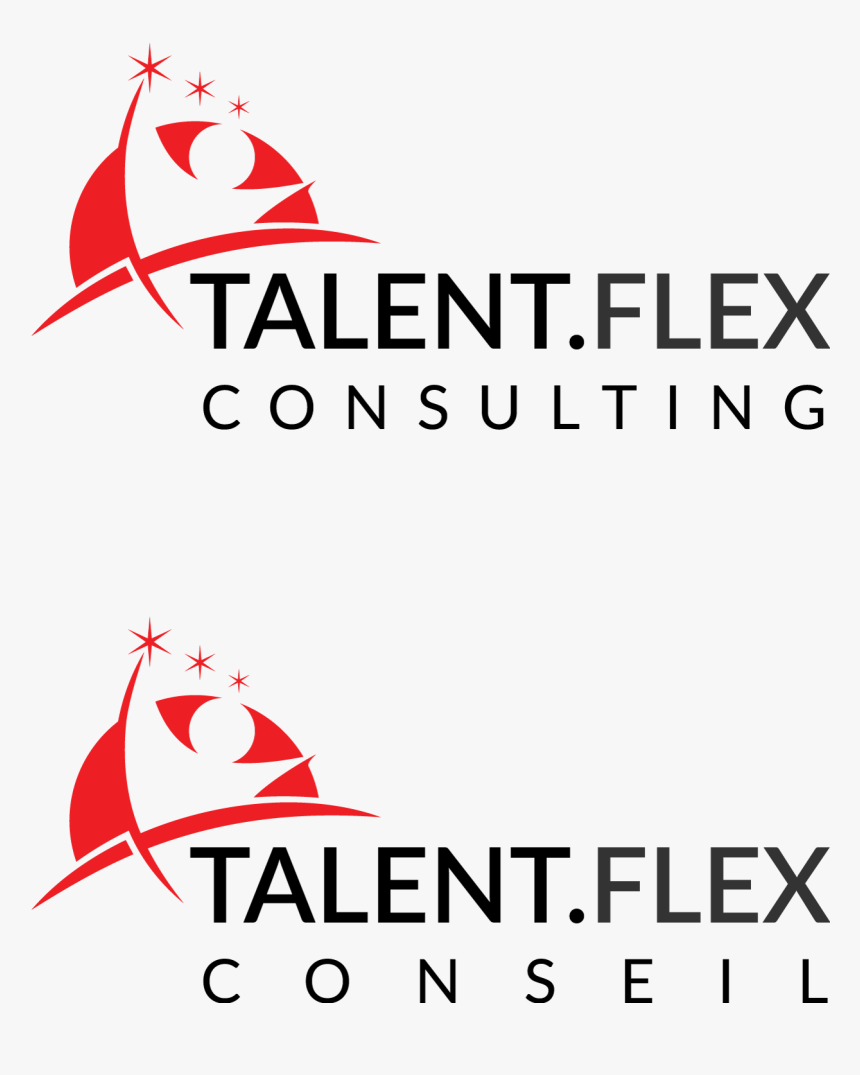 Logo Design By Sunflash For Talent Flex Consulting - Graphic Design, HD Png Download, Free Download