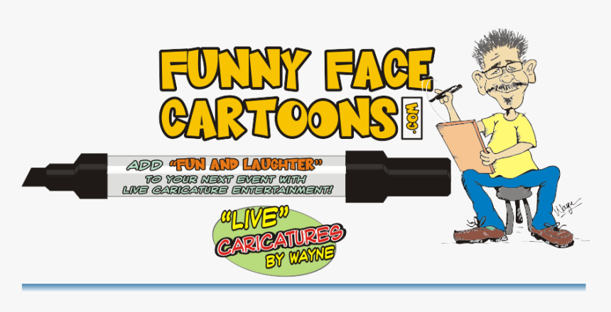 Live Caricature Artist Logo, HD Png Download, Free Download