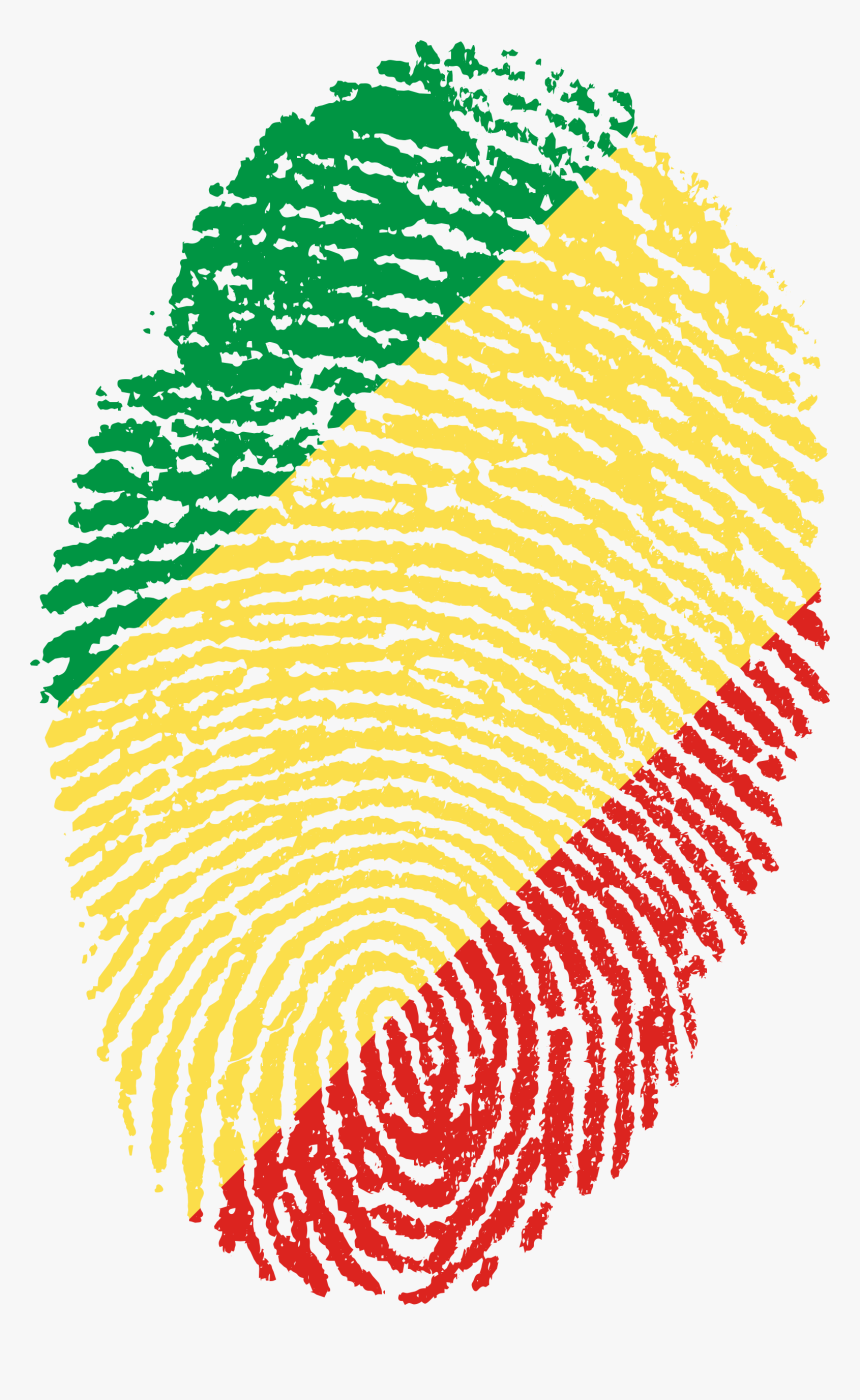 Congo Flag Fingerprint Country - China Freedom Of Expression, HD Png Download, Free Download