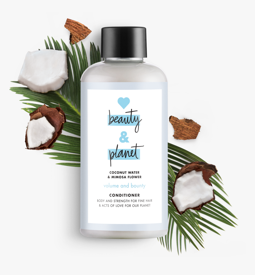 Love Beauty And Planet Coconut Shampoo, Transparent, HD Png Download, Free Download