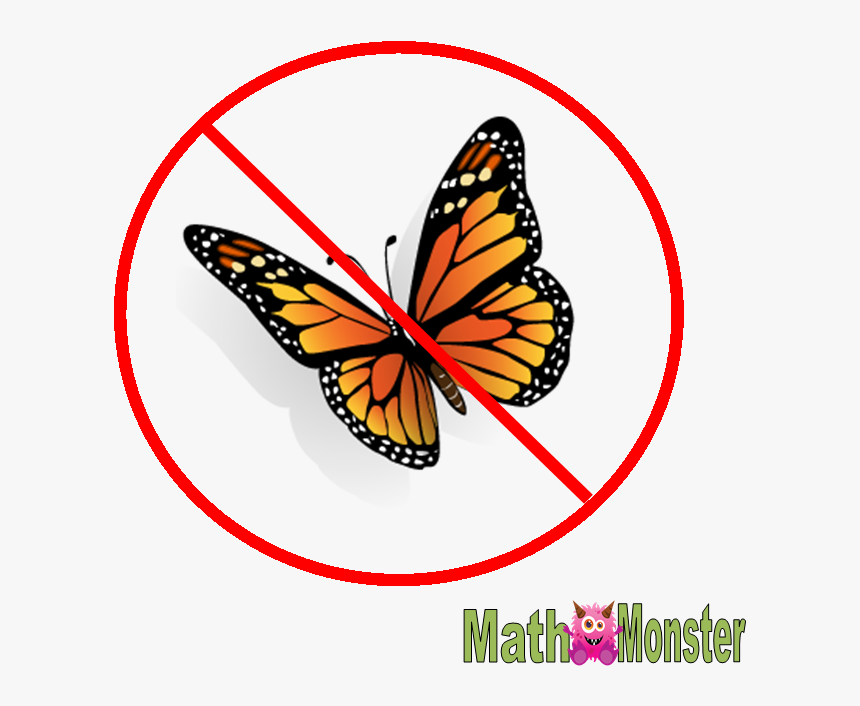 There Are No Butterflies In Math - Transparent 3d Butterfly Png, Png Download, Free Download