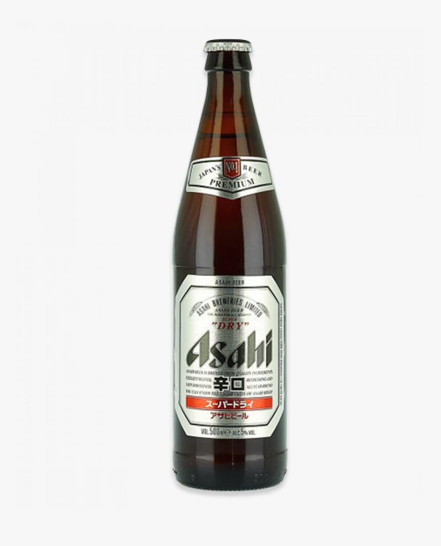 Asahi Beer Bottle 500ml, HD Png Download, Free Download