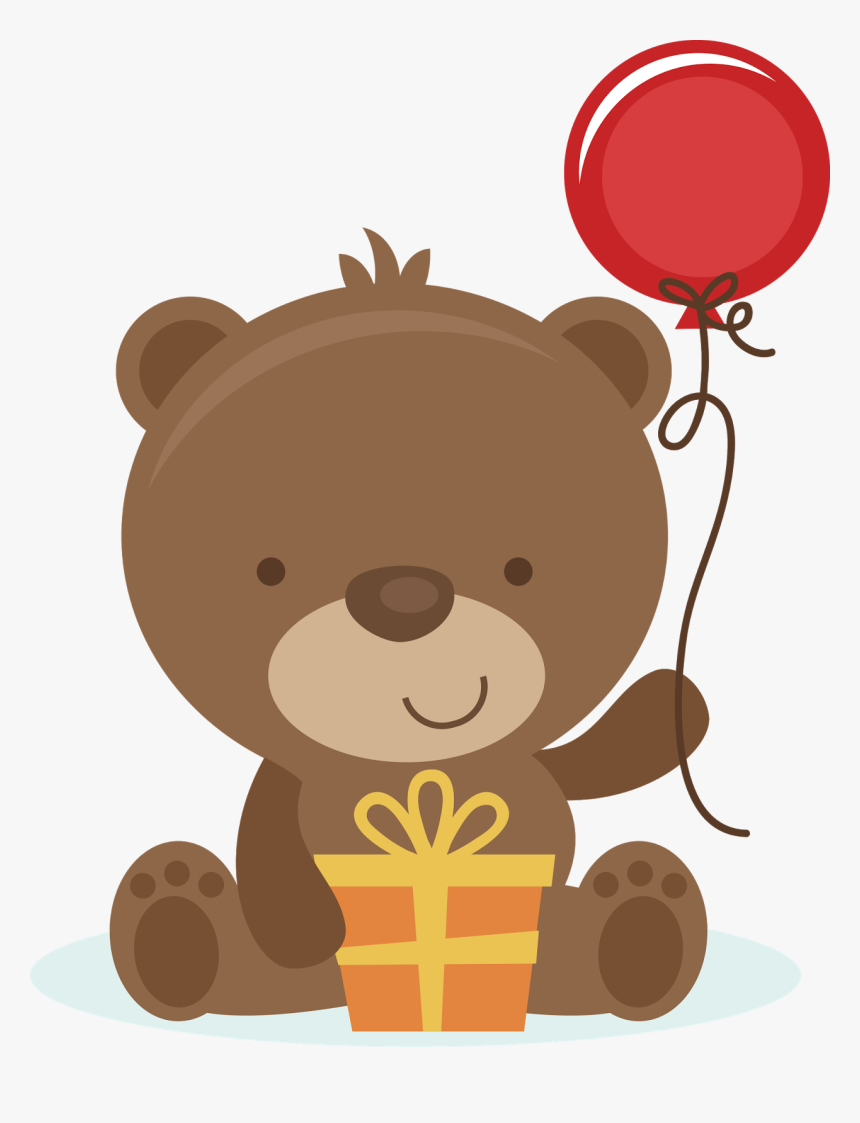 Happy Birthday To Bonnie - Birthday Teddy Bear Cartoon, HD Png Download, Free Download