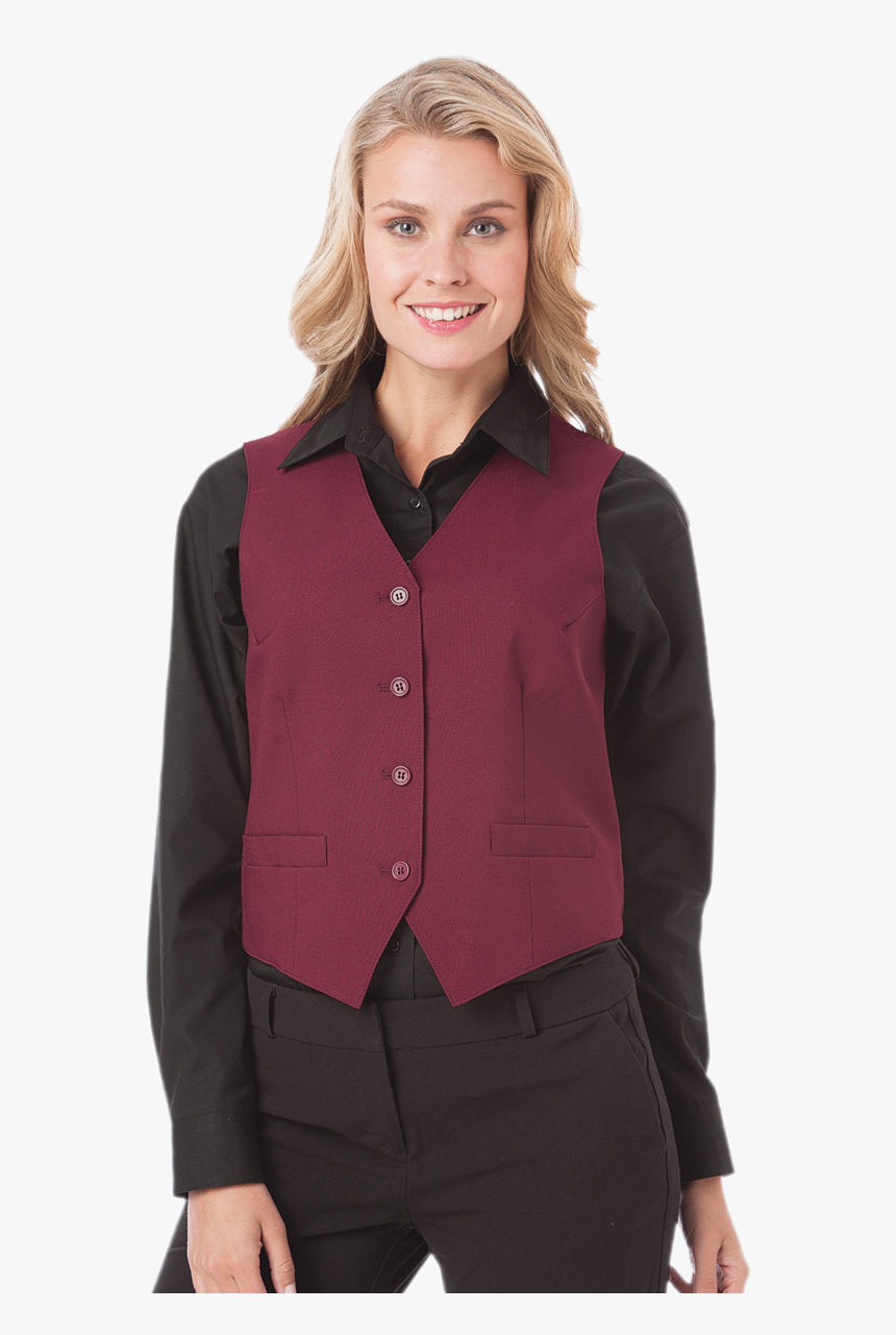 Ladies Teflon Twill Vest - Formal Wear, HD Png Download, Free Download