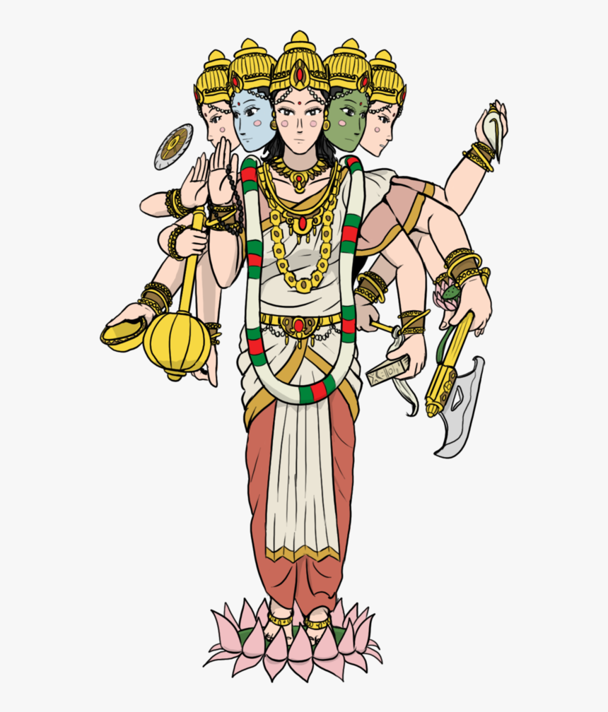 Pin By Watchalen Mudkrathok On All Anime Hindu Gods - Cartoon, HD Png Download, Free Download