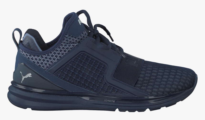 Blauwe Ignite Puma Running Shoes , Png Download - Sneakers, Transparent Png, Free Download