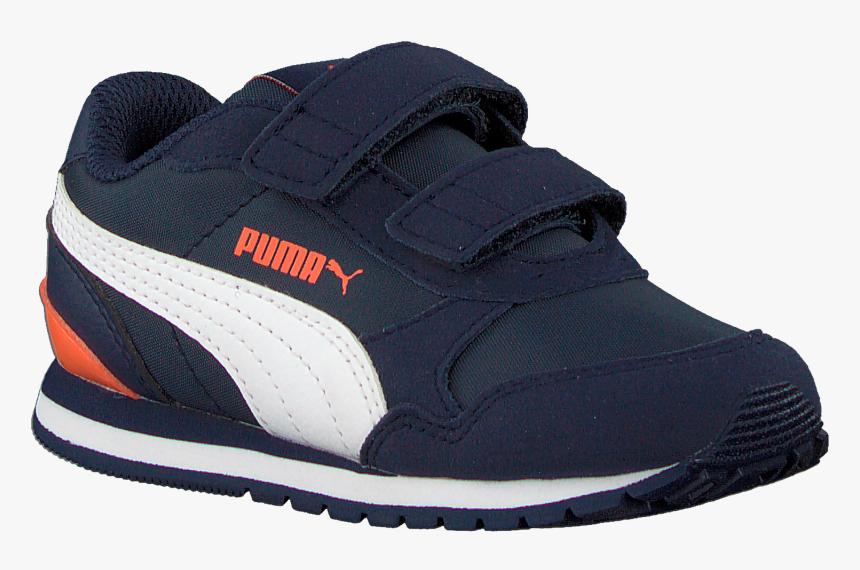 Blue Puma Low Sneakers St Runner V2 Nl Jr - Puma, HD Png Download - kindpng
