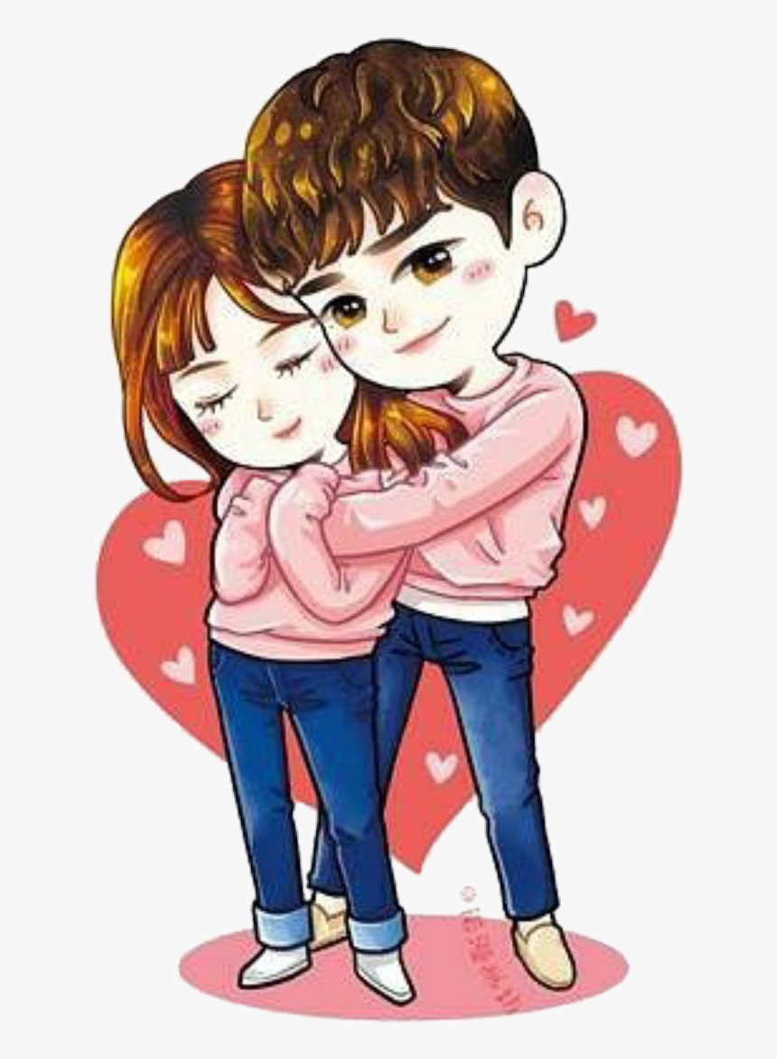 Lee Jong Suk And Han Hyo Joo Cartoon, HD Png Download, Free Download