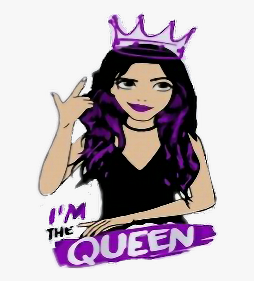 Karen Polinesia In The Queen Clipart , Png Download - Karen Polinesia I M The Queen, Transparent Png, Free Download