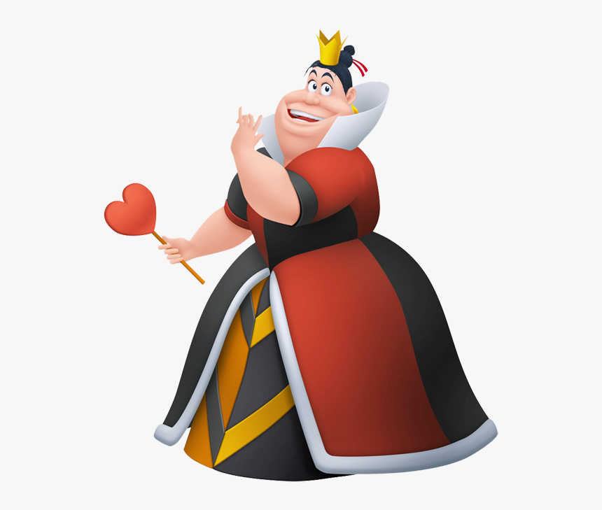 Queen Of Hearts Clipart Jpg Black And White Queen Of - Disney Queen Of Hearts, HD Png Download, Free Download