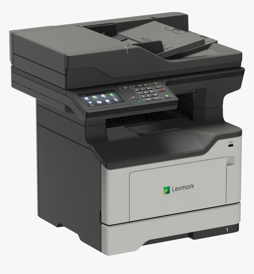 Lexmark Mx522adhe Mono Multifunction Laser Printer - Lexmark Mx421ade, HD Png Download, Free Download