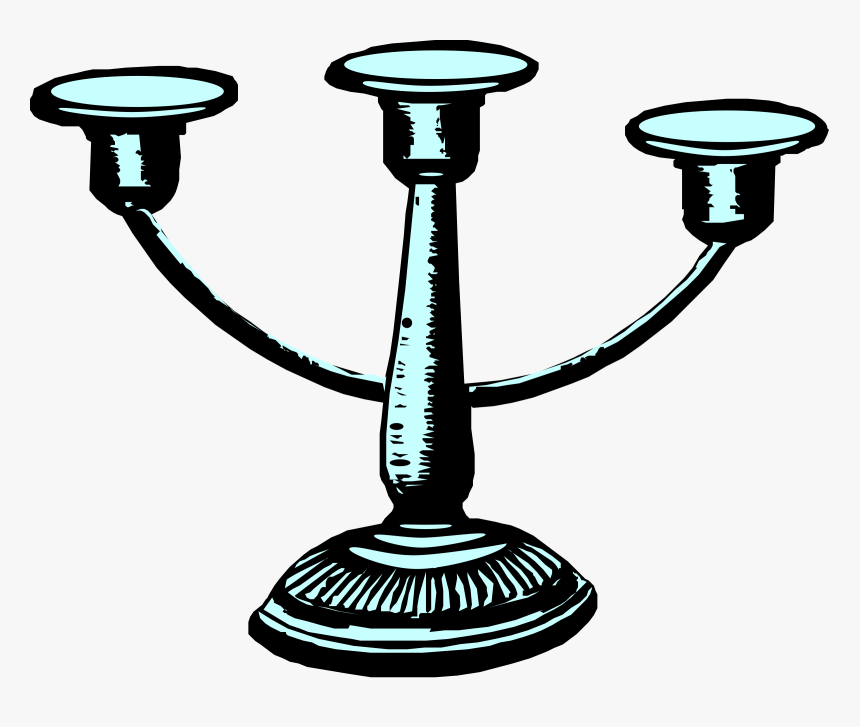 Liftarn Antique Candelholder Clip Arts - Candle Holder Clipart, HD Png Download, Free Download