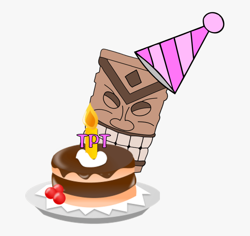 Cake With Candles Gif Png Clipart , Png Download - Birthday Cake Clip Art, Transparent Png, Free Download