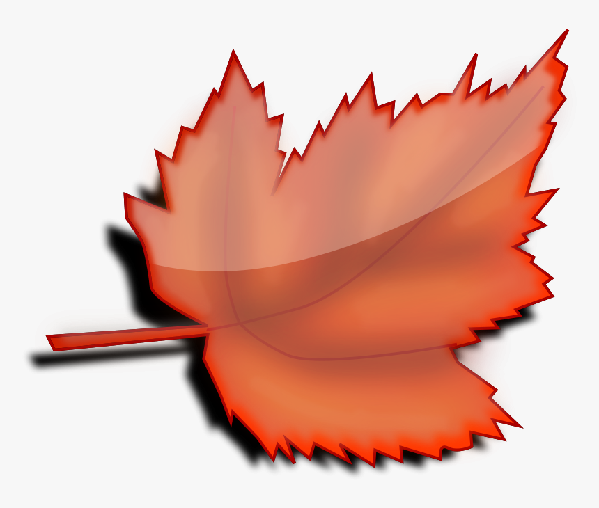 Leaf 06 Clipart, Vector Clip Art Online, Royalty Free - Transparent Background Leaf Clipart, HD Png Download, Free Download
