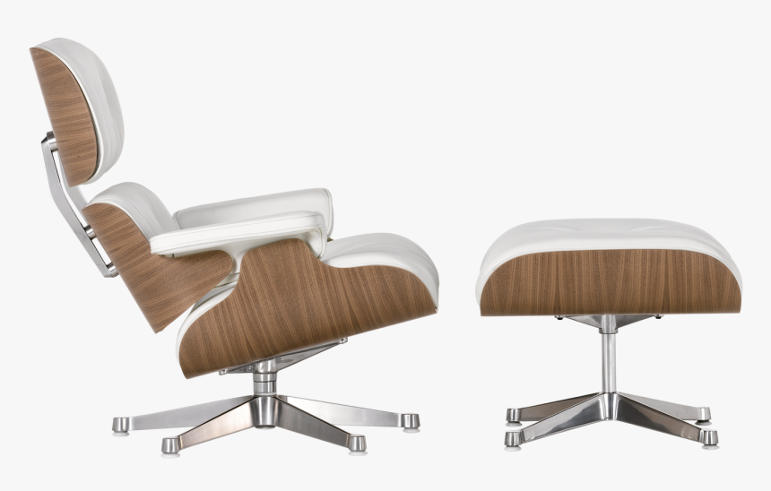 Top 10 Plywood Chairs Lounge 1956 Charles And Ray Eames - White Eames Lounge Chair Walnut, HD Png Download, Free Download