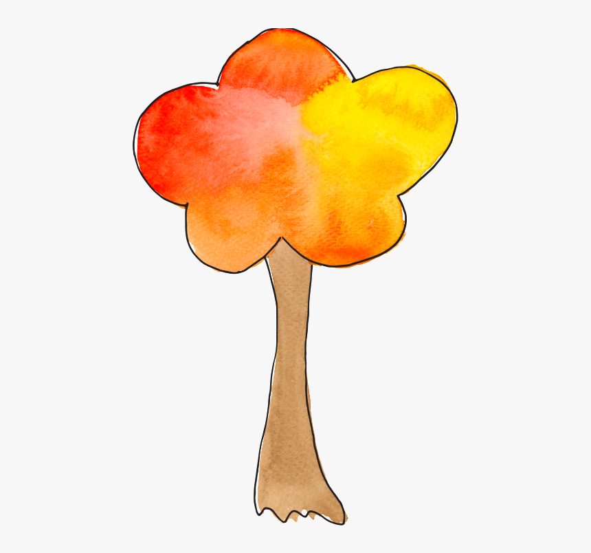 This Graphics Is Cartoon Tree Transparent About Cartoons,hand, HD Png Download, Free Download