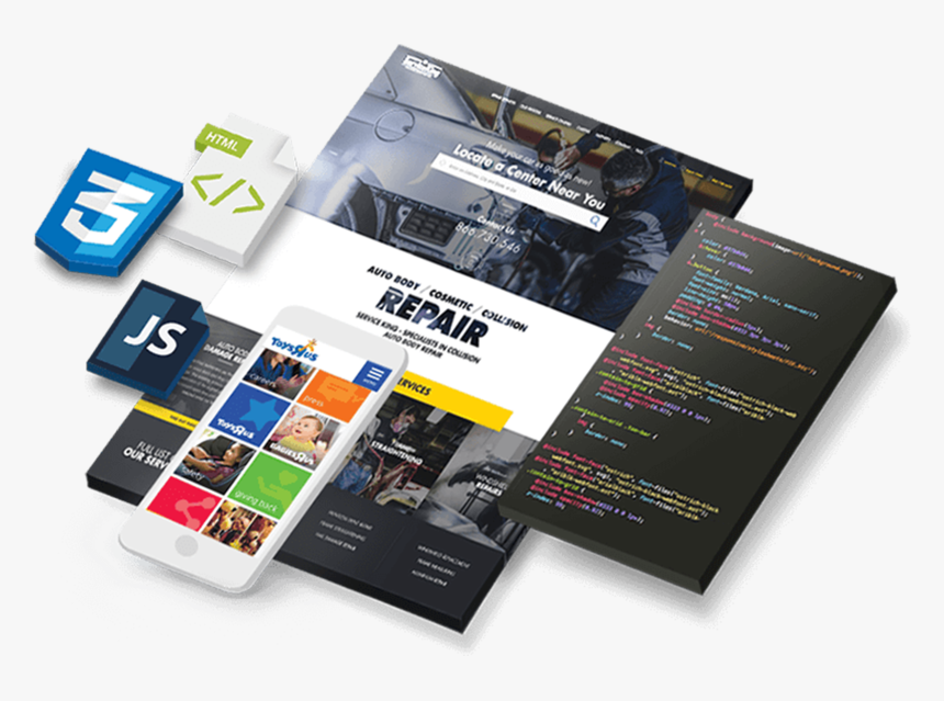 Csgits Web Development Banner - Web Design, HD Png Download, Free Download