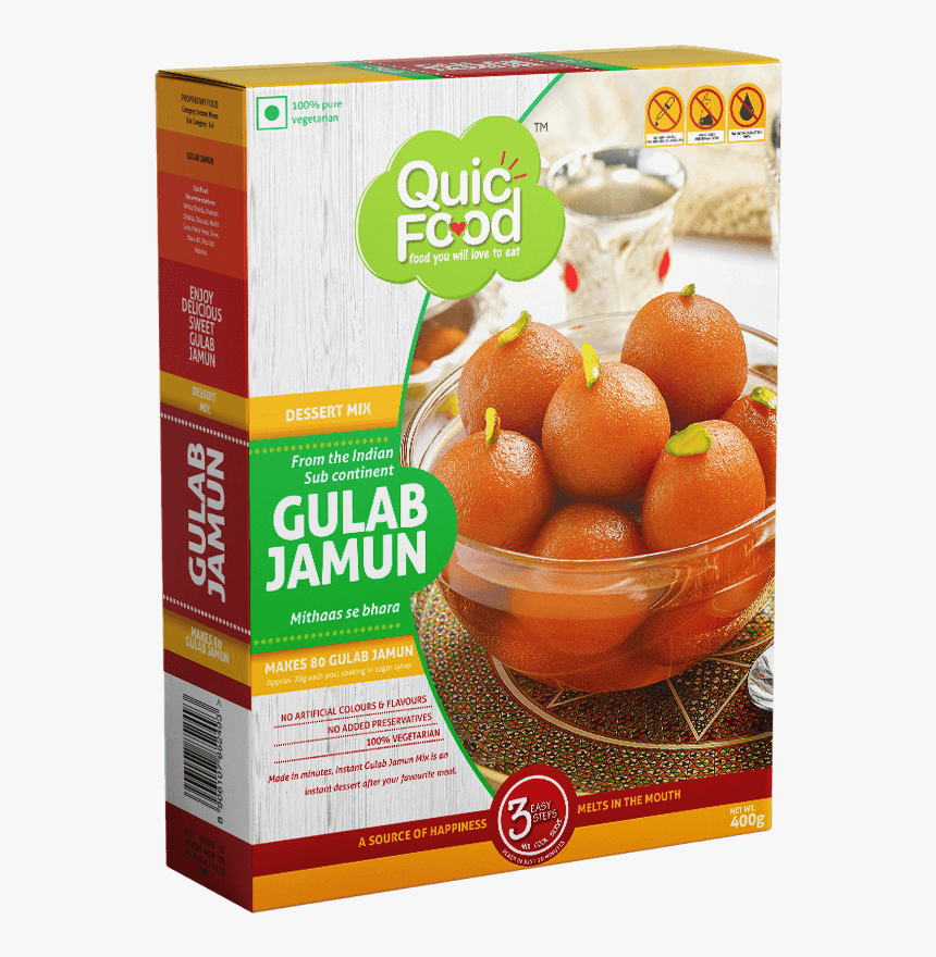 Gulab Jamun Instant Dessert Mix, Instant Mix Food, - Mandarin Orange, HD Png Download, Free Download