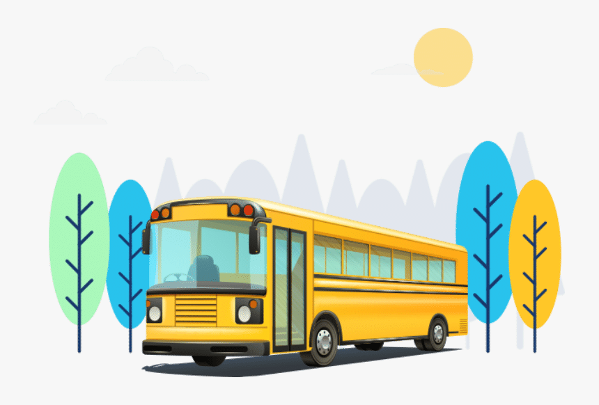 School Picnic Cartoon, HD Png Download, Free Download