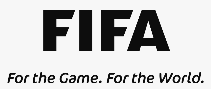 Fifa Logo Black And White - Fifa Logo White Png, Transparent Png, Free Download