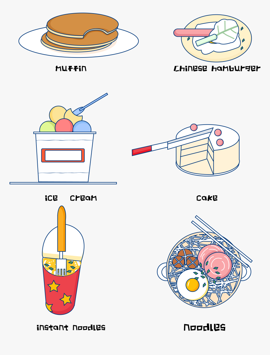 Food Gourmet Snacks Muffins Png And Vector Image , - Snack And Drink Cartoon Png, Transparent Png, Free Download