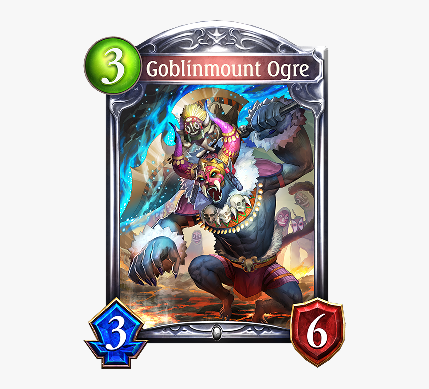 Unevolved Goblinmount Ogre Evolved Goblinmount Ogre - Doublame Shadowverse, HD Png Download, Free Download