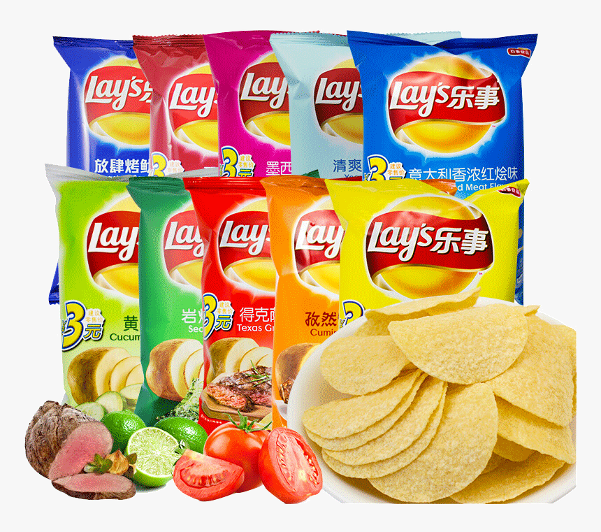 Lay"s Lay"s Lay"s Chips 40g Gram Office Snacks Afternoon - 乐事 薯 片, HD Png Download, Free Download