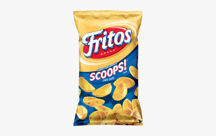 Fritos Scoops Corn Chips - Fritos Corn Chips, HD Png Download, Free Download