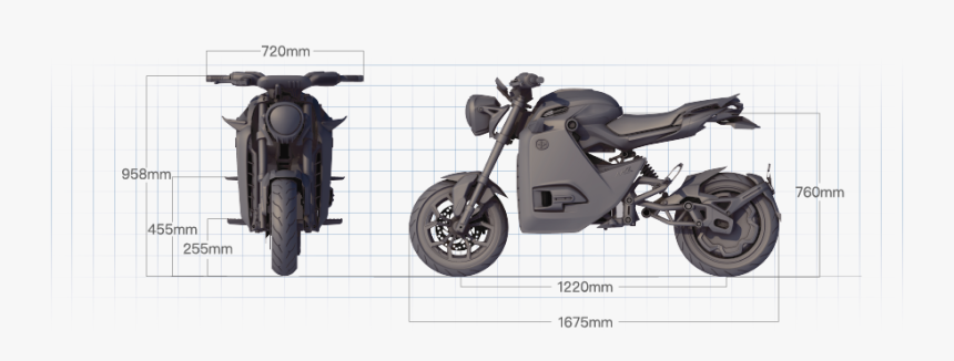 Mcr Otto Mini Electricmotorcycle - Otto Mcr Electric Scooter, HD Png Download, Free Download