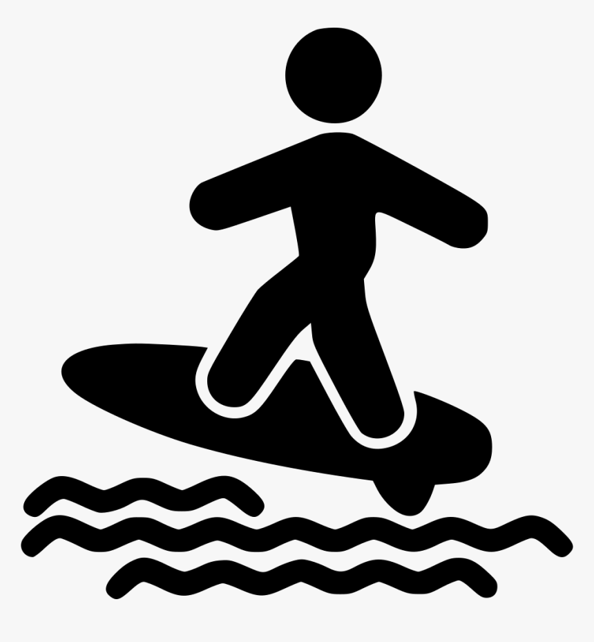 Surfing - Clip Art, HD Png Download, Free Download